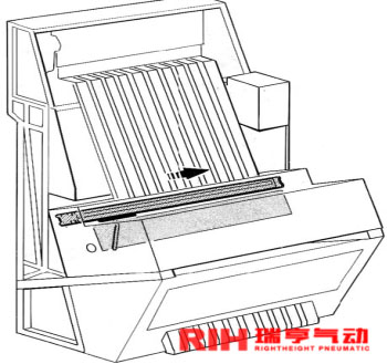 機(jī)械式無(wú)桿氣缸應(yīng)用煙草機(jī)械